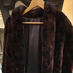 Carly Monterey Faux Fur Women's Coat Size M